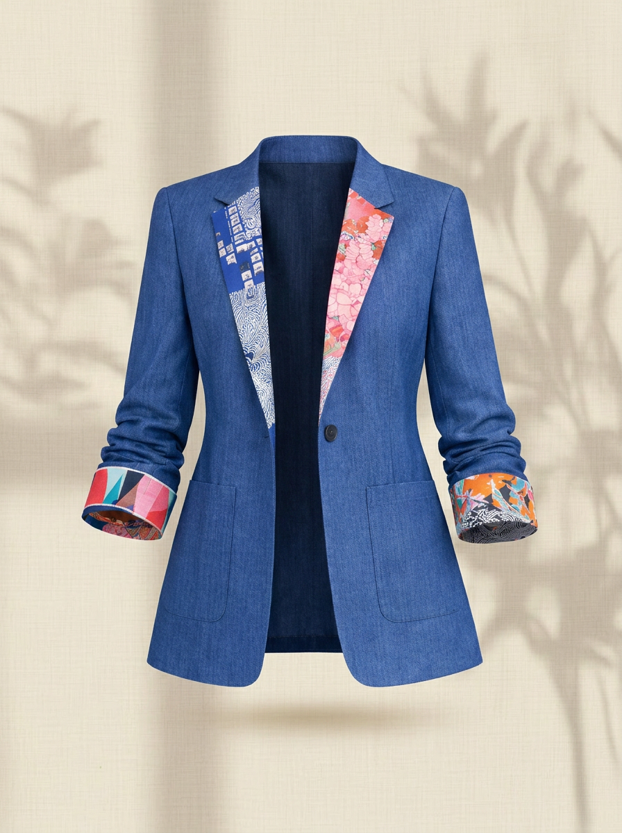 DORI blue blazer on Instagram